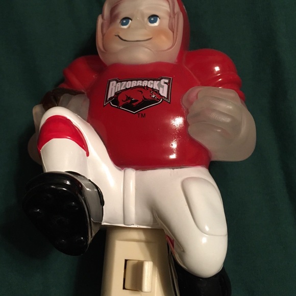 Arkansas Razorback football player night light - Picture 4 of 4